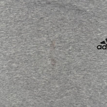 Load image into Gallery viewer, Adidas Classic Mini Logo Tape Sleeve Grey Crewneck Sweatshirt
