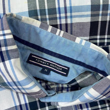 Load image into Gallery viewer, Tommy Hilfiger "Custom Fit" Plaid Check Long Sleeve Button-Up Cotton Shirt