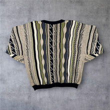 Load image into Gallery viewer, Vintage 90s Belika Jumper XL 54 Funky Geometric Knit Made Denmark