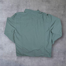 Load image into Gallery viewer, Wrangler Outdoor Series "Regular Fit" Dusty Blue Hiking Utility Long Sleeve Shirt