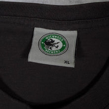 Load image into Gallery viewer, Vintage Wychwood Brewery "Goliath" Graphic Grey Black Cotton T-Shirt