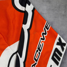 Load image into Gallery viewer, Vintage Y2K UFO Plast Platinum MX10 Motocross Jersey Orange Medium 2000's