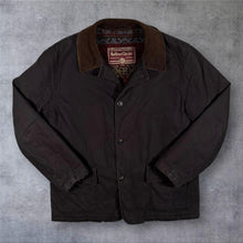 Load image into Gallery viewer, Vintage 90s Marlboro Classics XL Blanket Lined Chore Barn Jacket Brown MCS