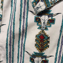 Load image into Gallery viewer, Vintage Roper Cowboy Western Native American Aztec Patterned Long Sleeve Cotton Shirt