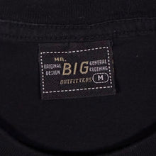 Load image into Gallery viewer, Early 00's Mr. Big Gothic Wolf Animal Wildlife Graphic Black Cotton T-Shirt