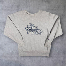 Load image into Gallery viewer, Vintage 90s Champion Reverse Weave George Washington University Sweatshirt L M USA