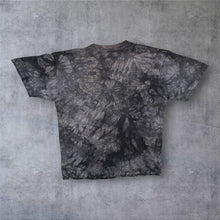 Load image into Gallery viewer, Vintage The Mountain (2003) Native American Horse Eagle Animal Wildlife Black Grey Tie Dye T-Shirt