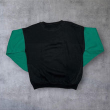 Load image into Gallery viewer, Vintage 90’s Basketball “Team Equipment” Colour Block Graphic Crewneck Sweatshirt