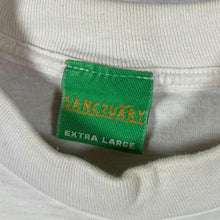Load image into Gallery viewer, Vintage 90's Sanctuary "Tigers" Animal Wildlife Graphic White T-Shirt