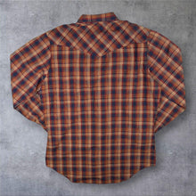 Load image into Gallery viewer, Vintage Sears Western Wear "Tall Size" Cowboy Multi Check Long Sleeve Popper Shirt
