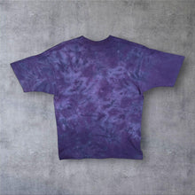 Load image into Gallery viewer, Vintage Native American Art Graphic Purple Tie Dye Single Stitch Cotton T-Shirt