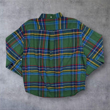 Load image into Gallery viewer, GANT Mens Shirt XL 43-44 Green Tartan Plaid Check Regular Fit Button Down