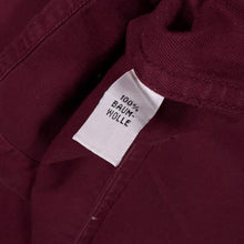 Load image into Gallery viewer, Vintage Camargue Western Style Burgundy Red Cotton Long Sleeve Shirt