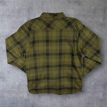 Load image into Gallery viewer, The North Face Mens L Green Plaid Check Shirt 100% Cotton Long Sleeve Gorpcore