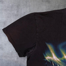 Load image into Gallery viewer, Y2K Rock Eagle Siberian Husky T Shirt Large Double Sided Wolf Graphic Vintage
