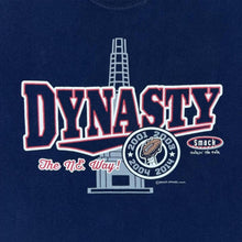 Load image into Gallery viewer, NFL New England Patriots "Dynatsy" Football Graphic Navy Blue T-Shirt