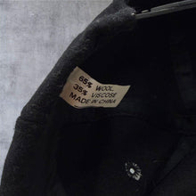 Load image into Gallery viewer, Vintage 90s GET REAL Snapback Cap Black Yellow Wool Embroidered Slogan Hat