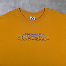 Load image into Gallery viewer, Vintage Dave Matthews Band Rock Folk Indie Band Yellow Orange Cotton T-Shirt