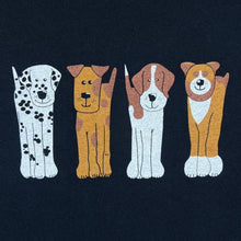 Load image into Gallery viewer, Vintage Screen Stars Dog Pet Animal Cartoon Novelty Graphic Black T-Shirt