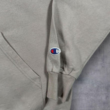 Load image into Gallery viewer, Champion "Central Michigan" Embroidered Spellout College Grey Hoodie