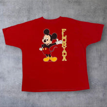 Load image into Gallery viewer, Vintage 90’s Disney “Florida” Mickey Mouse Souvenir Spellout Graphic Single Stitch T-Shirt