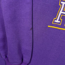Load image into Gallery viewer, Vintage 90's Logo Athletic NBA Indiana Pacers Embroidered Basketball Purple Sweatshirt