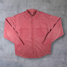 Load image into Gallery viewer, Vintage 90s Marlboro Adventure Team Shirt M Faded Red Cotton Workwear Hong Kong