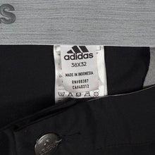 Load image into Gallery viewer, Adidas Golf Classic Black Slim Fit Stretch Waist Trousers