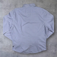 Load image into Gallery viewer, Barbour Berkshire Shirt Mens L Blue Gingham Check Tailored Fit Pheasant 1894