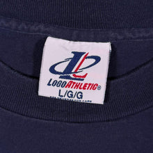 Load image into Gallery viewer, Vintage Logo Athletic MLB Atlanta Braves Embroidered Baseball Single Stitch T-Shirt