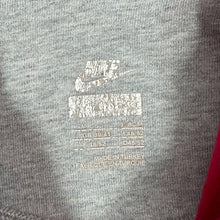 Load image into Gallery viewer, Nike Sportswear Red Classic Pullover Hoodie M Black Embroidered Swoosh
