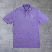 Load image into Gallery viewer, Peter Millar Summer Comfort "Sunningdale" Golf Club Purple Short Sleeve Polo Shirt