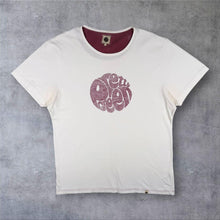 Load image into Gallery viewer, Pretty Green T Shirt Mens Large White Burgundy Logo Graphic Tee Size L