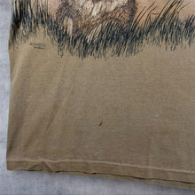 Load image into Gallery viewer, Vintage San Segal "Busch Gardens" Lion Tiger Animal Wildlife Single Stitch Brown T-Shirt