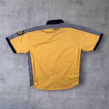 Load image into Gallery viewer, Vintage Y2K COOGI 69 World Class Shirt XXL Yellow Embroidered Hip Hop 2XL