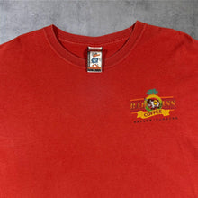 Load image into Gallery viewer, Vintage The Duck Co. "Bad Ass Coffee" Naples Florida USA Tourist Red Graphic T-Shirt