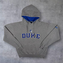 Load image into Gallery viewer, Old Varsity Brand NCAA Duke Blue Devils College Embroidered Grey Hoodie