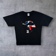 Load image into Gallery viewer, The Who Union Jack Spellout Graphic Mod Rock Music Band Cotton T-Shirt