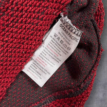 Load image into Gallery viewer, Ocean Pacific OP Y2K Quarter Zip Jumper L Red Textured Knit Surf Skate 00s