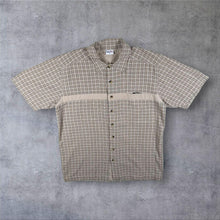 Load image into Gallery viewer, Early 00's Speedo Brown White Y2K Skater Gorpcore Cotton Check Shirt
