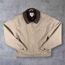 Load image into Gallery viewer, BDG Urban Outfitters Canvas Workwear Jacket M Beige Corduroy Collar Skater