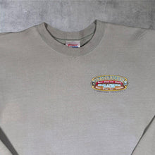 Load image into Gallery viewer, Trader Ricky's Cocoa Beach Florida Hanes Sweatshirt Manatee Fishing Medium Y2K