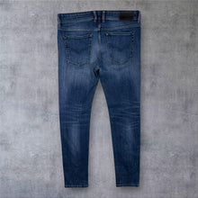 Load image into Gallery viewer, Diesel Sleenker-X Jeans Mens Blue Slim Skinny Stretch Distressed Denim