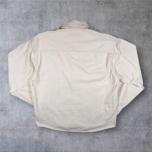 Load image into Gallery viewer, Vintage GO IN Western Style Cream Long Sleeve Cotton Popper Shirt