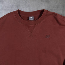 Load image into Gallery viewer, New Balance Sweatshirt Mens XL Brown Crew Neck Embroidered Logo Pullover