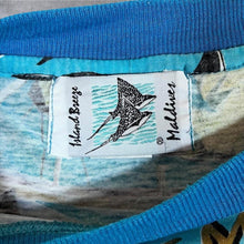 Load image into Gallery viewer, Vintage Maldives "Island Freeze" Souvenir All-Over Print Graphic T-Shirt