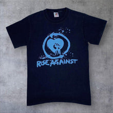 Load image into Gallery viewer, Rise Against Graphic Logo Spellout Melodic Hardcore Punk Rock Band T-Shirt