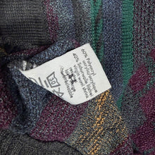 Load image into Gallery viewer, Vintage Bache Cardigan L XL Geometric Wool Blend Germany 80s 90s Grandpa Knit