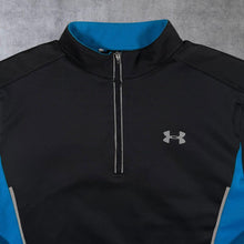 Load image into Gallery viewer, Under Armour FW12 Storm Polyester Sports 1/4 Zip Pullover Sweatshirt Top