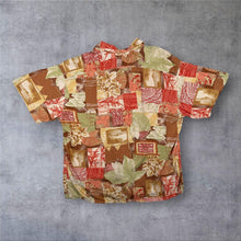 Load image into Gallery viewer, Vintage Horizon Collection Hawaiian Tropical Pattern Viscose Short Sleeve Shirt